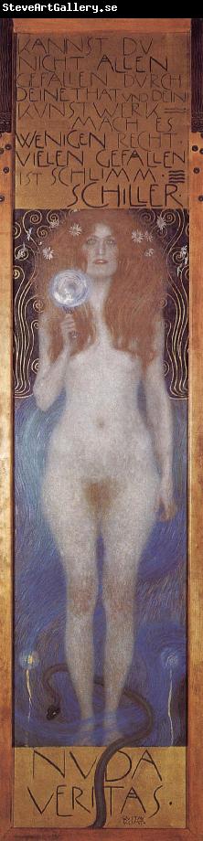 Gustav Klimt Nuda Veritas